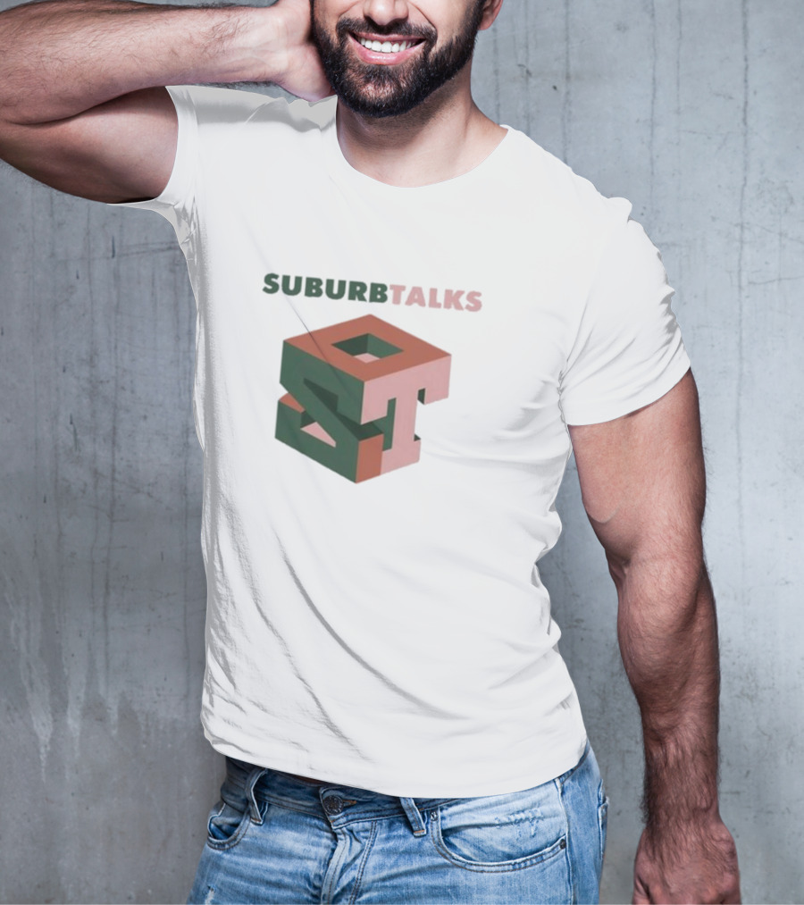 SUBURBTALKS Geometric Logo N64 T-Shirt