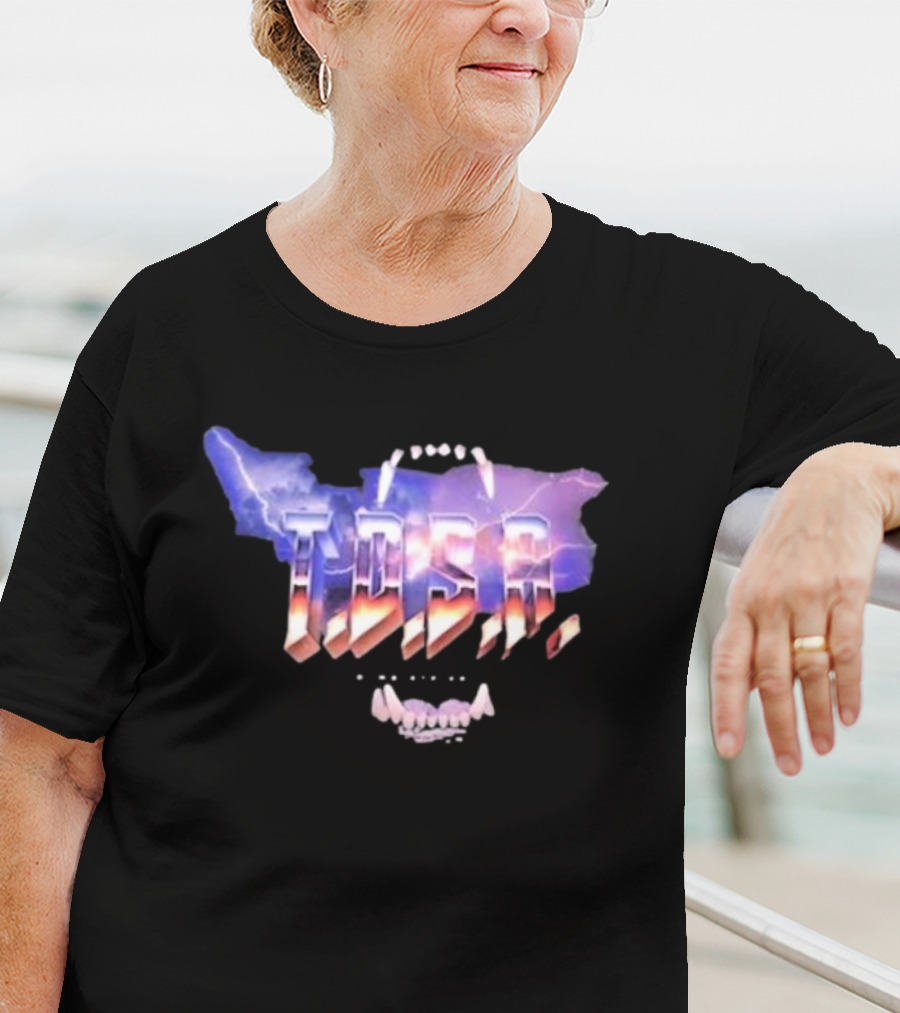 T.D.S.R. The Dawg Strikes Again Ruin Your Day Lightning Teeth T-Shirt
