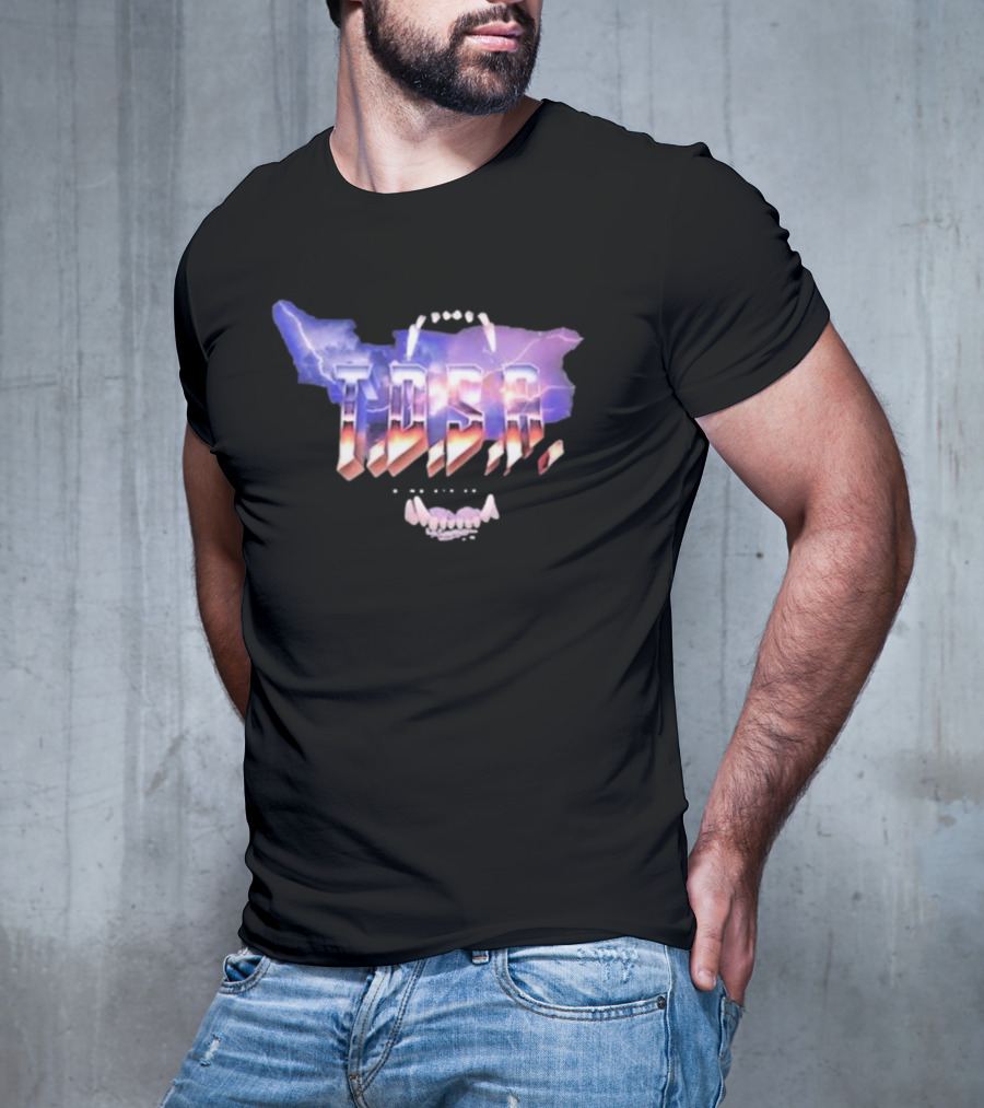 T.D.S.R. The Dawg Strikes Again Ruin Your Day Lightning Teeth T-Shirt