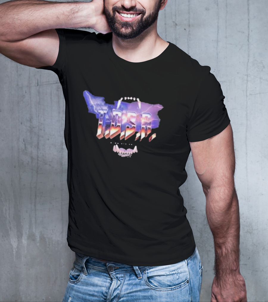 T.D.S.R. The Dawg Strikes Again Ruin Your Day Lightning Teeth T-Shirt
