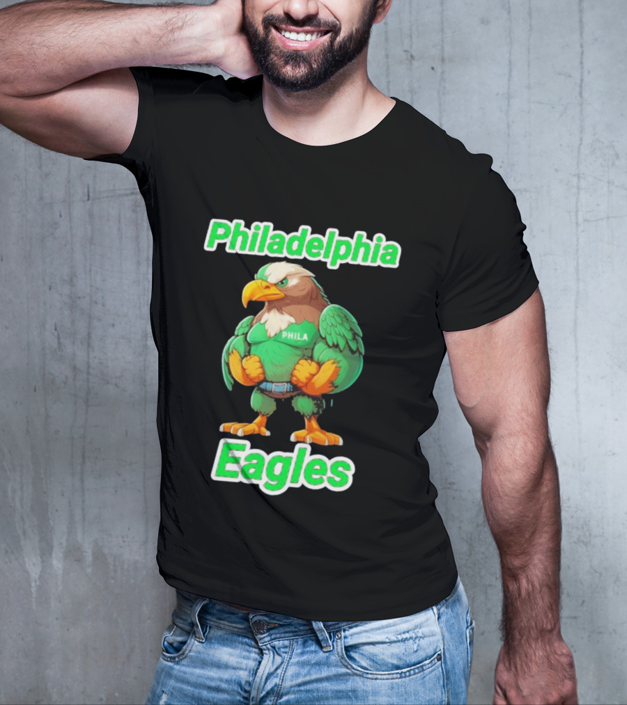 Philadelphia Eagles Fan Love Hurts So Good Eagles Fan T-Shirt