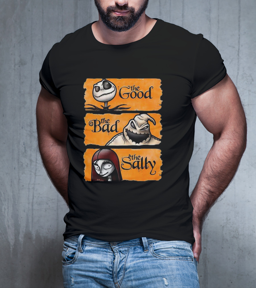 Jack Skellington The Good Oogie Boogie The Bad Sally T-Shirt