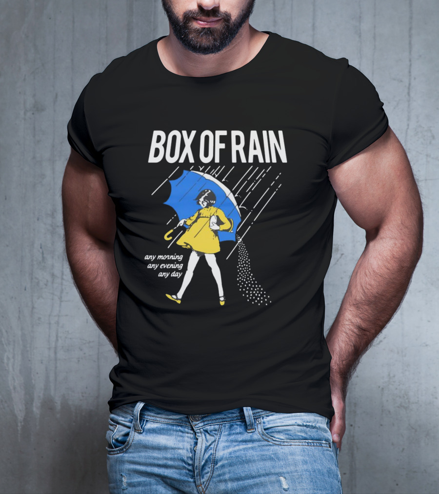 Box Of Rain Any Morning Any Evening Any Day T-Shirt