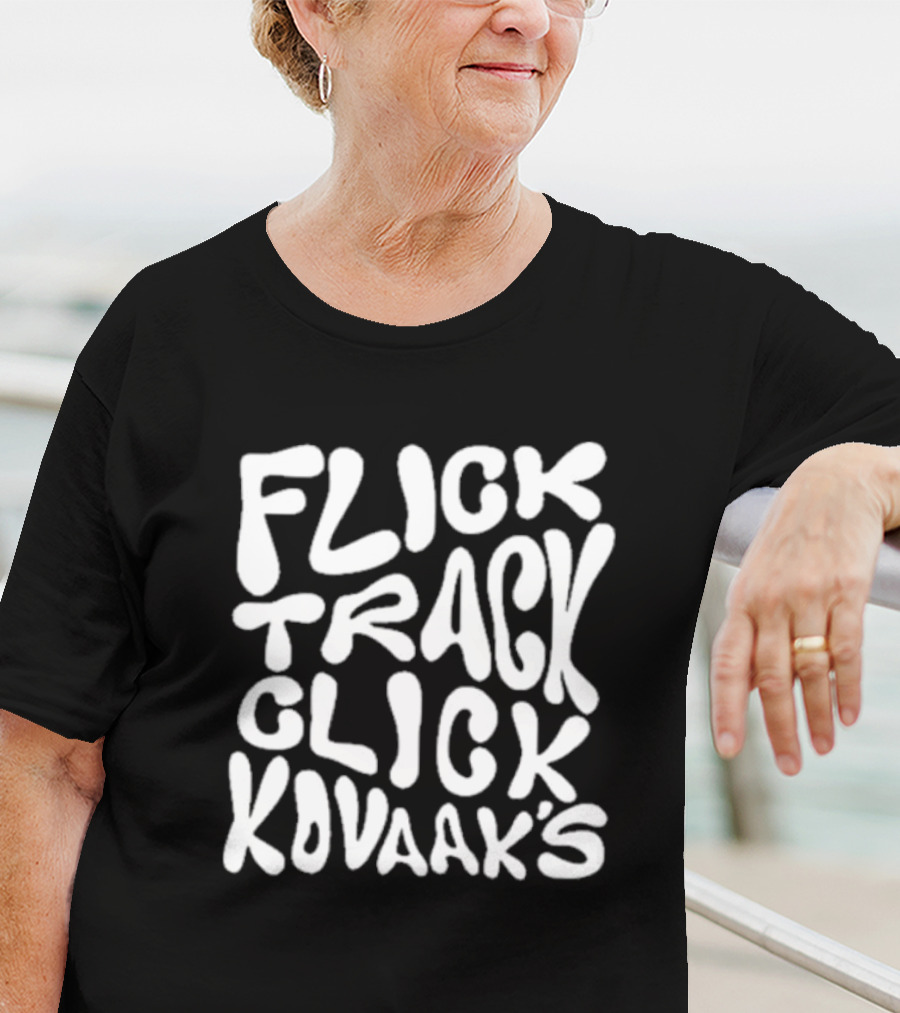 Kovaak’s Flick Track Click Kovaak’s Gaming Performance Enhancement T-Shirt