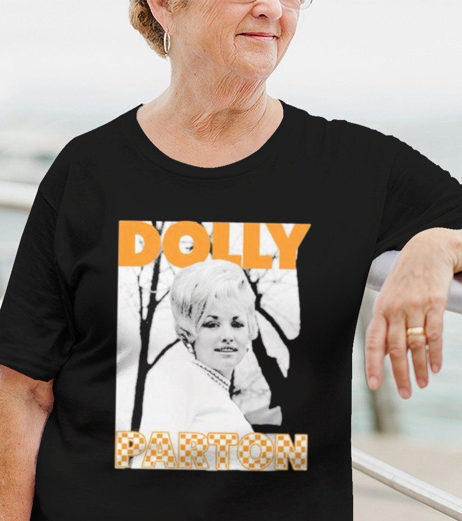Dolly Parton Retro Black And White Tennessee T-Shirt
