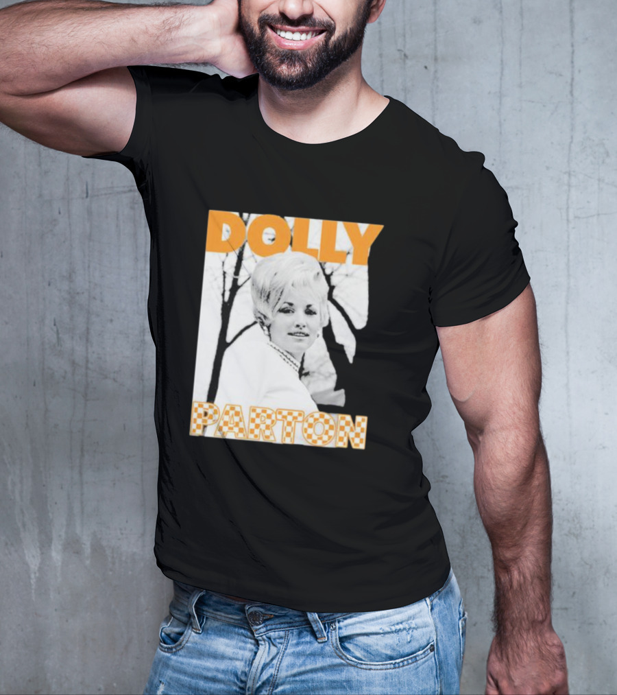 Dolly Parton Retro Black And White Tennessee T-Shirt