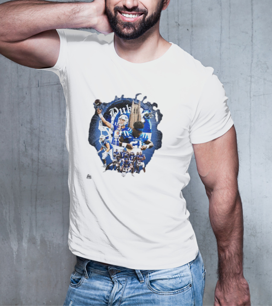 Duke Football Team Celebration Images Tower T-Shirt