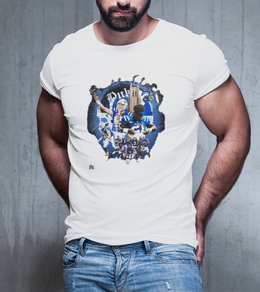 Duke Football Team Celebration Images Tower T-Shirt