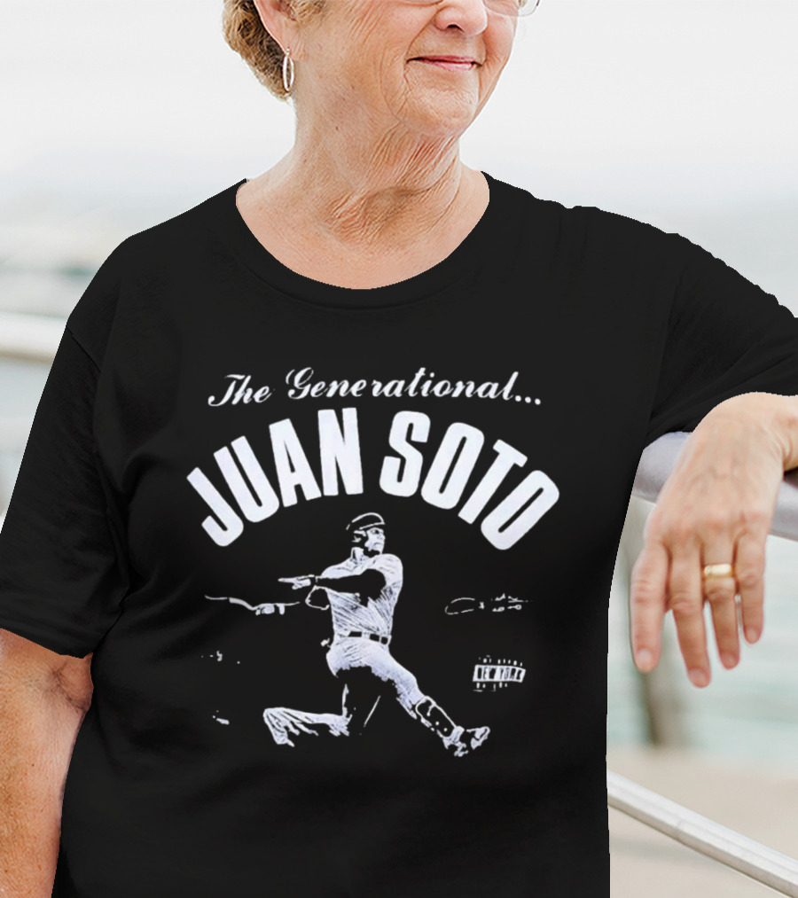 The Generational Juan Soto Baseball Swing T-Shirt