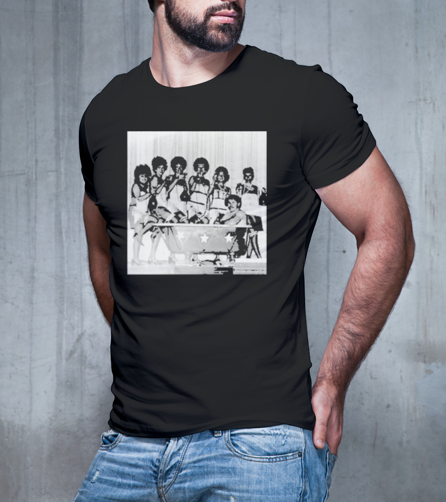 The Lion Of Red Deer Aj Smooth Big Ron Energy Bathtub Stars T-Shirt