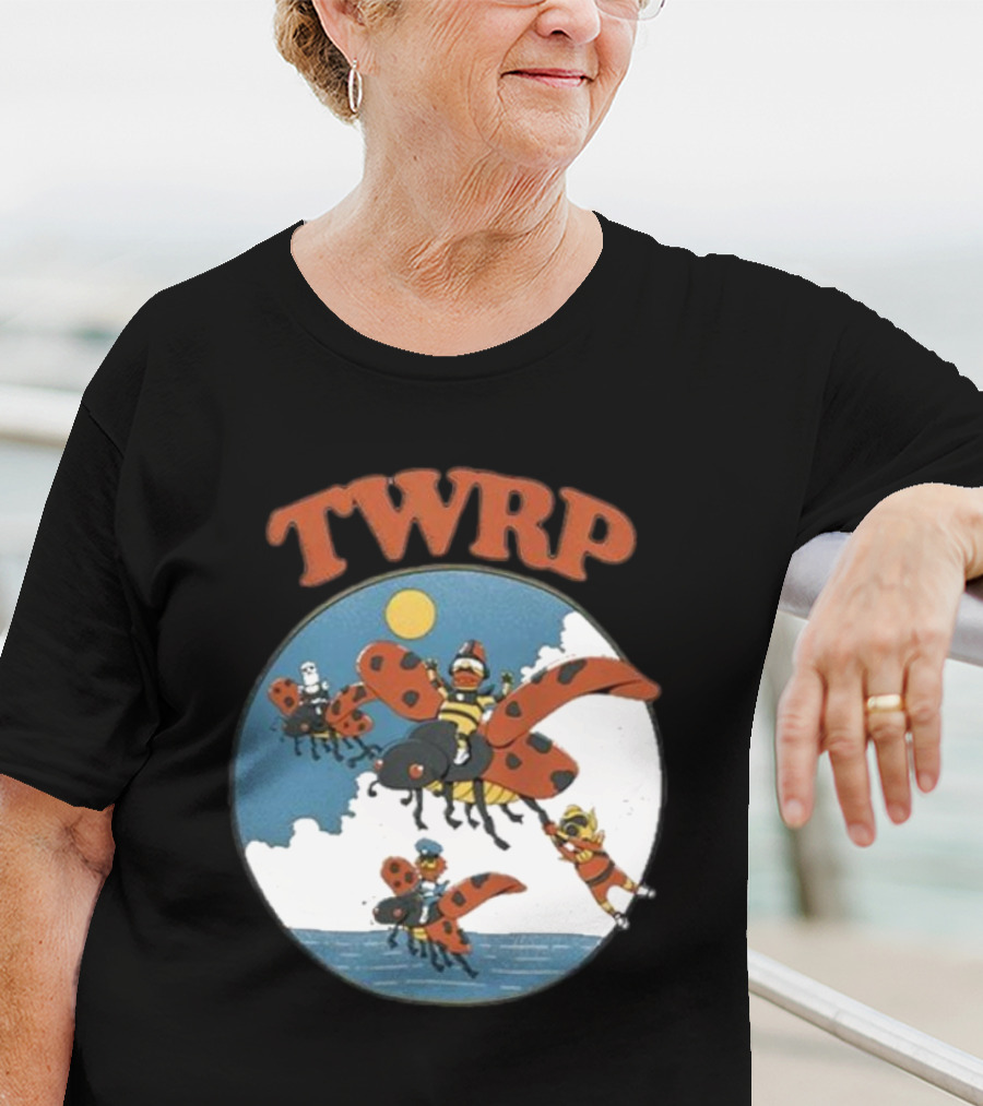 TWRP Band Riding Giant Ladybugs Under The Sun T-Shirt