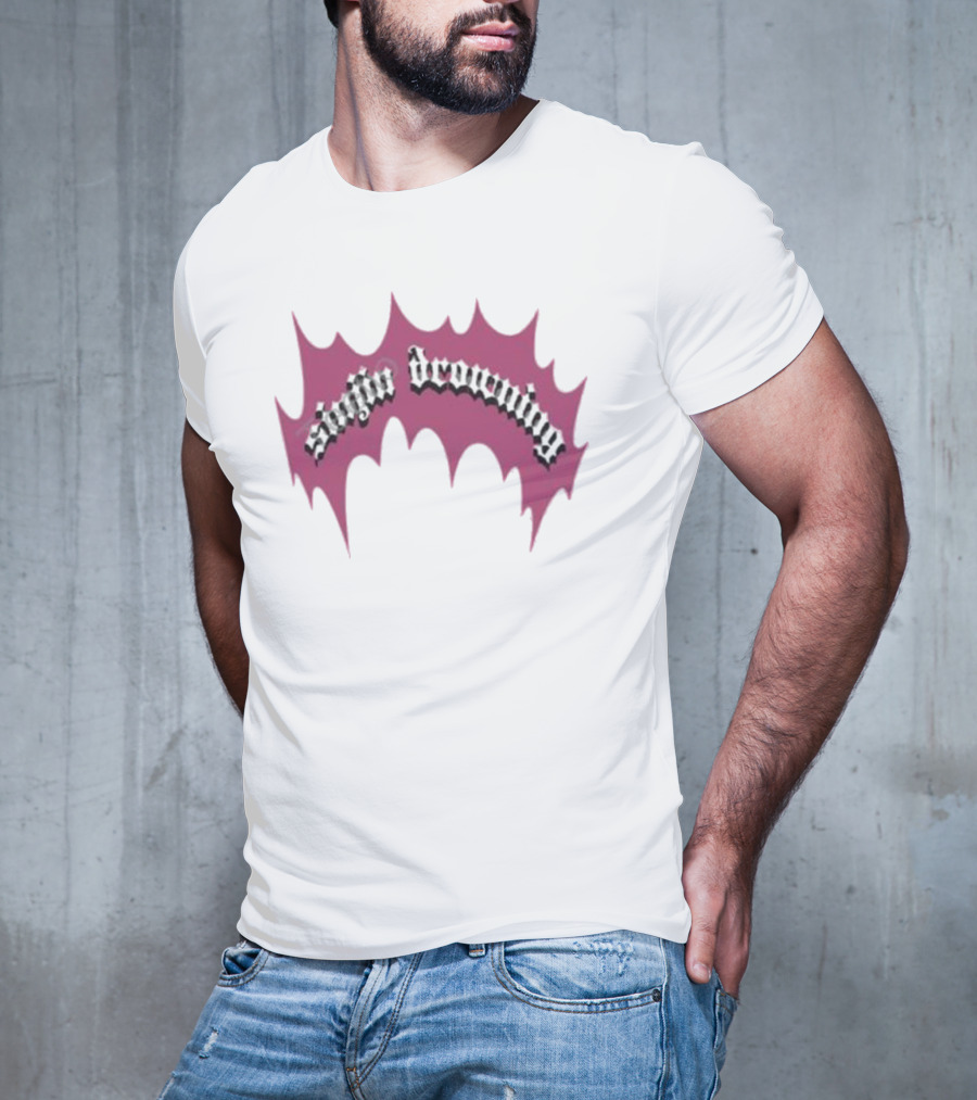 Sinjin Drowning Pink Burst T-Shirt