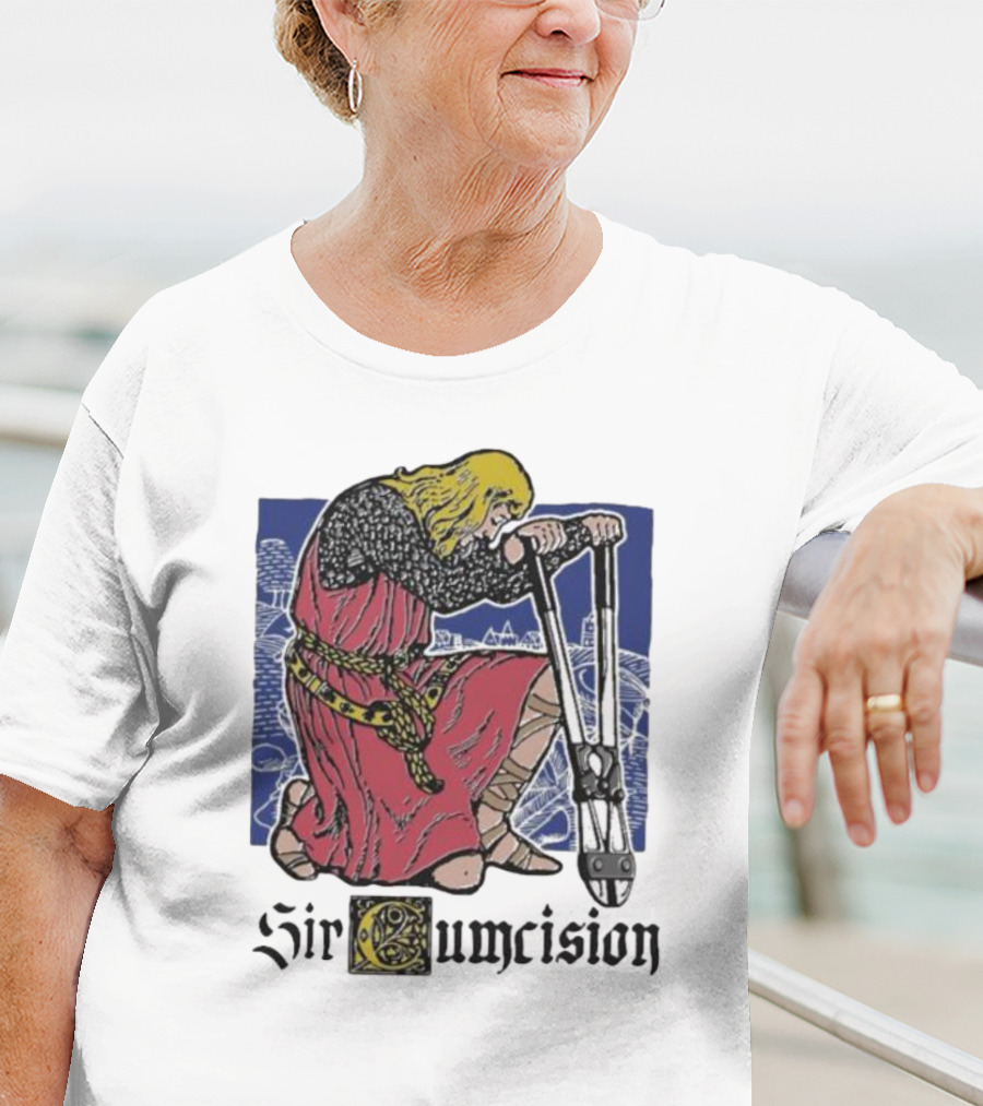 Sir Cumcision Medieval Knight T-Shirt