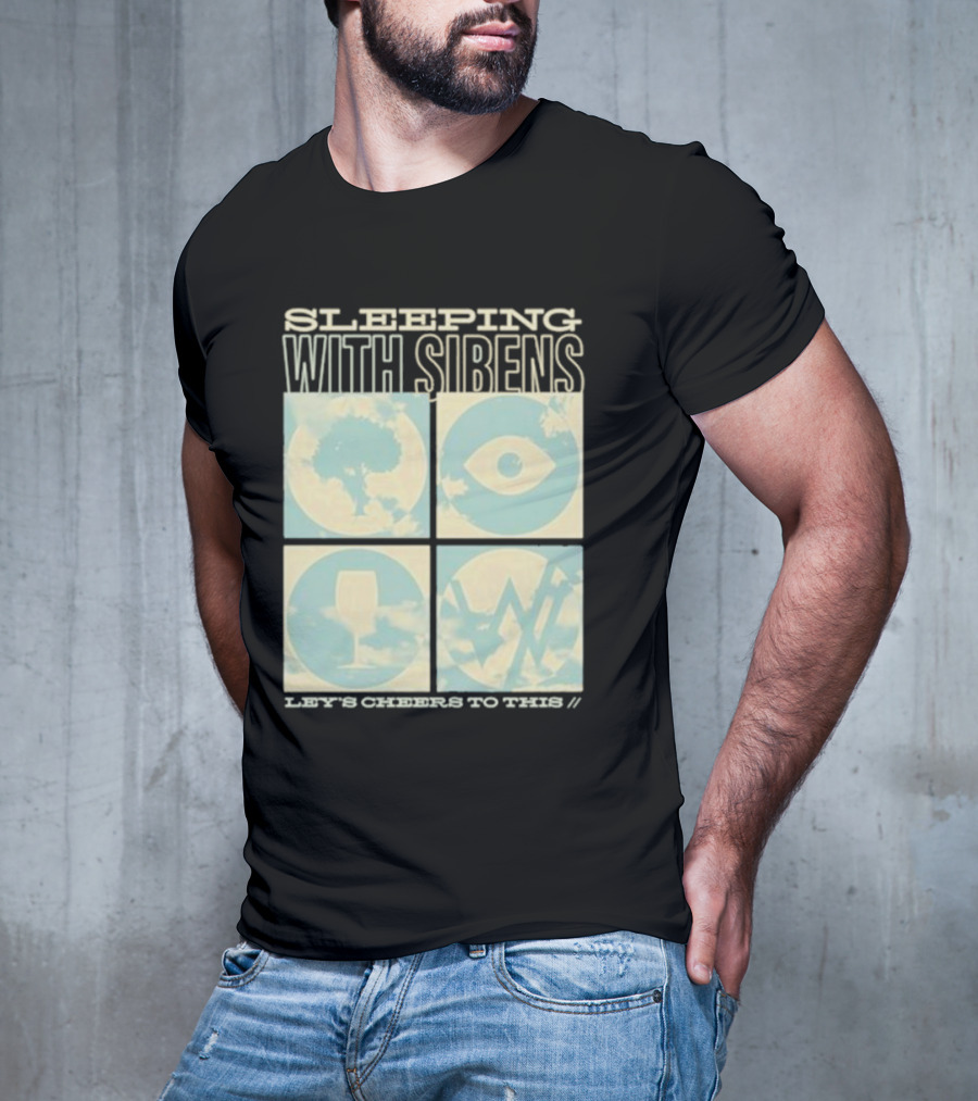 Sleeping With Sirens Let's Cheers To This Iconic Album Art Elements T-Shirt