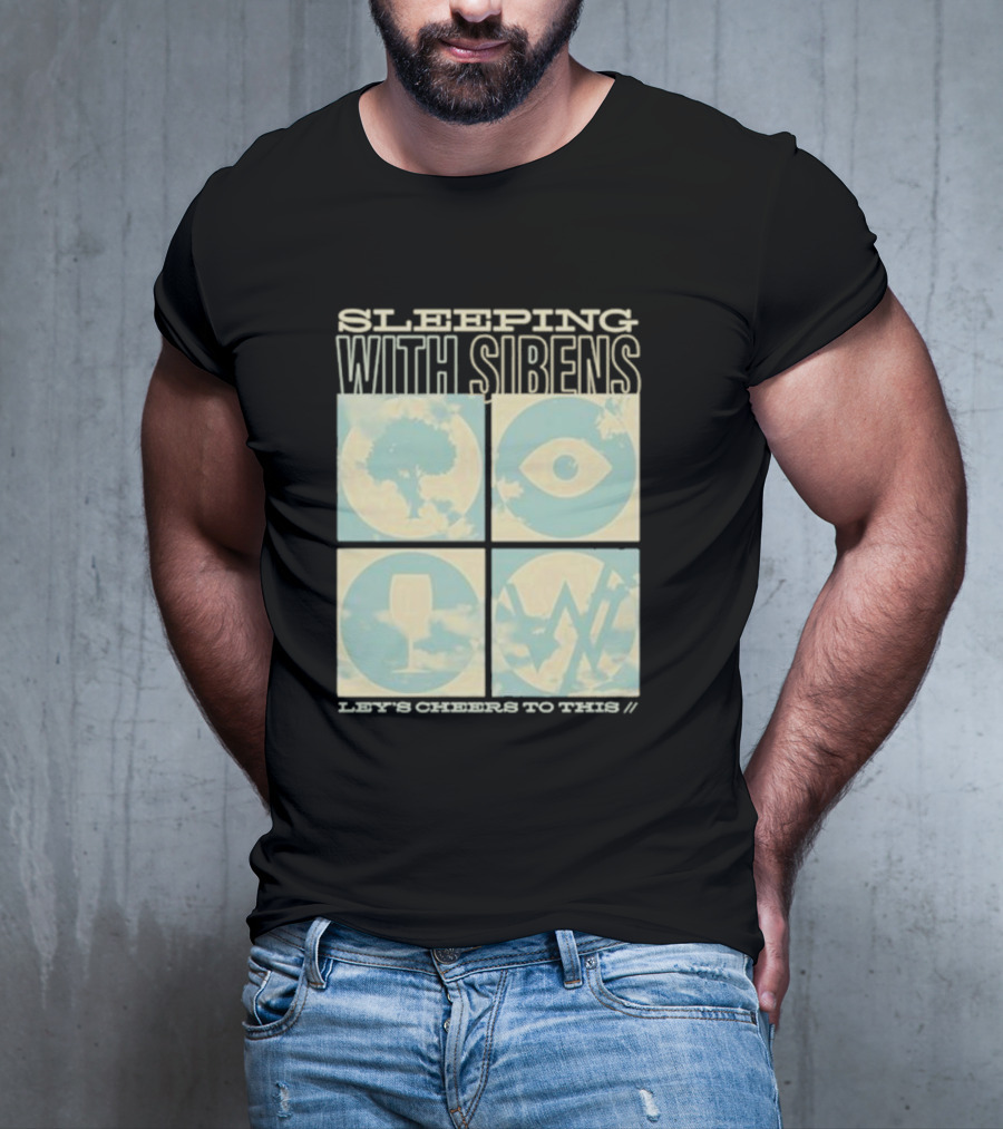 Sleeping With Sirens Let's Cheers To This Iconic Album Art Elements T-Shirt