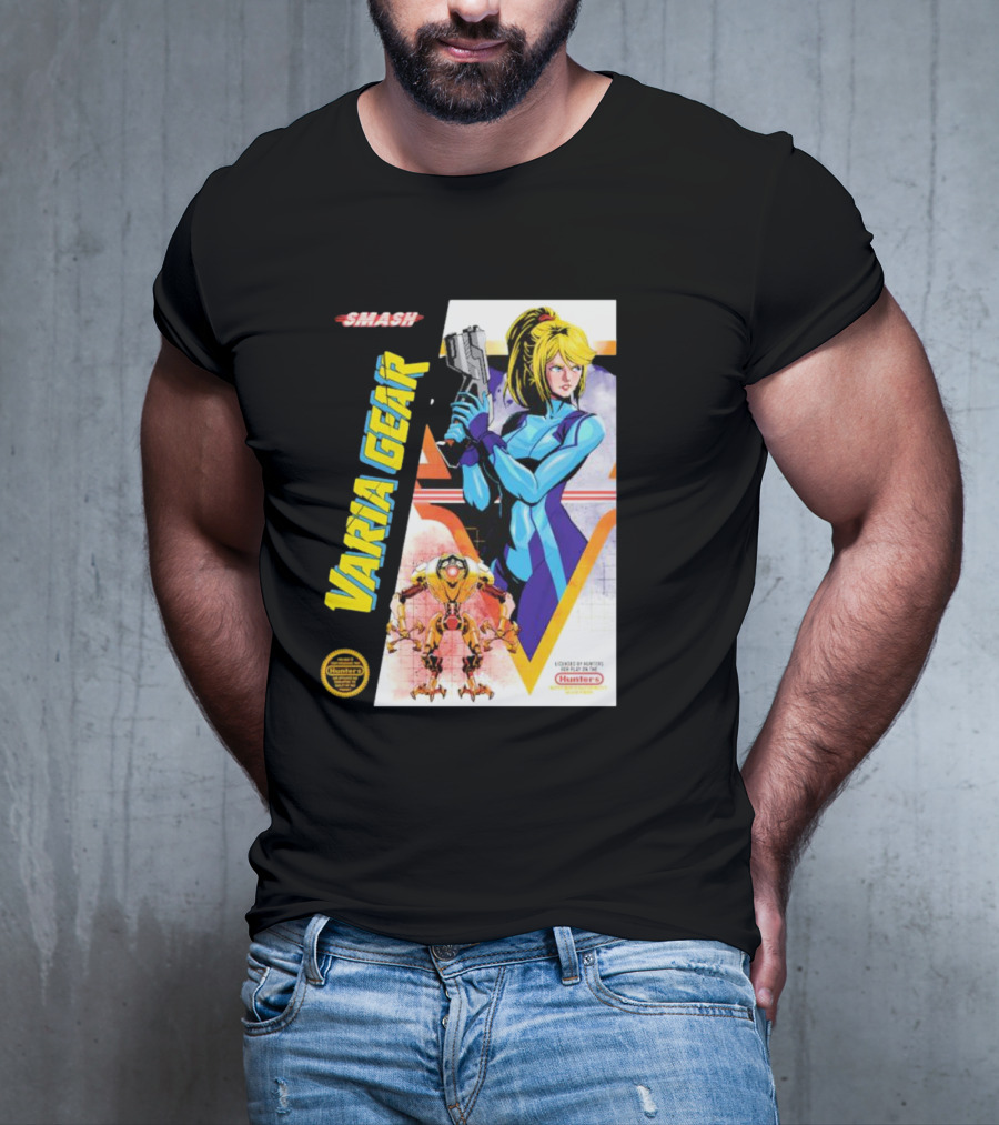 Smash Varia Gear Zero Suit Hunter Chronicles T-Shirt