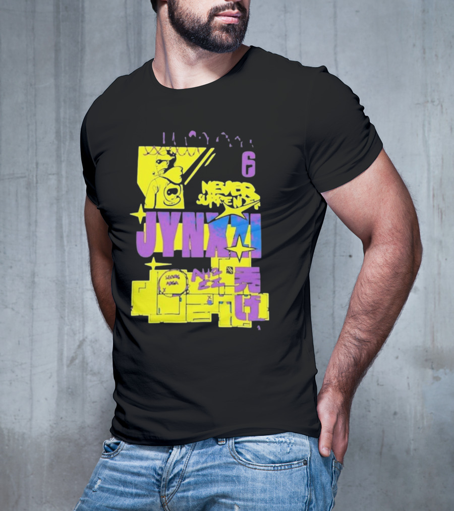 Spacestation Gaming Jynkx Never Surrender Ah 2 Ez T-Shirt