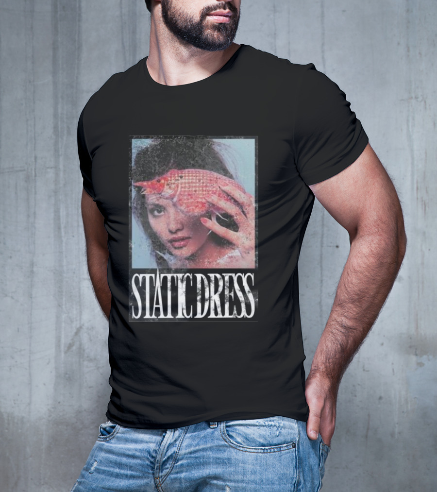 Static Dress Fish Net Mask T-Shirt