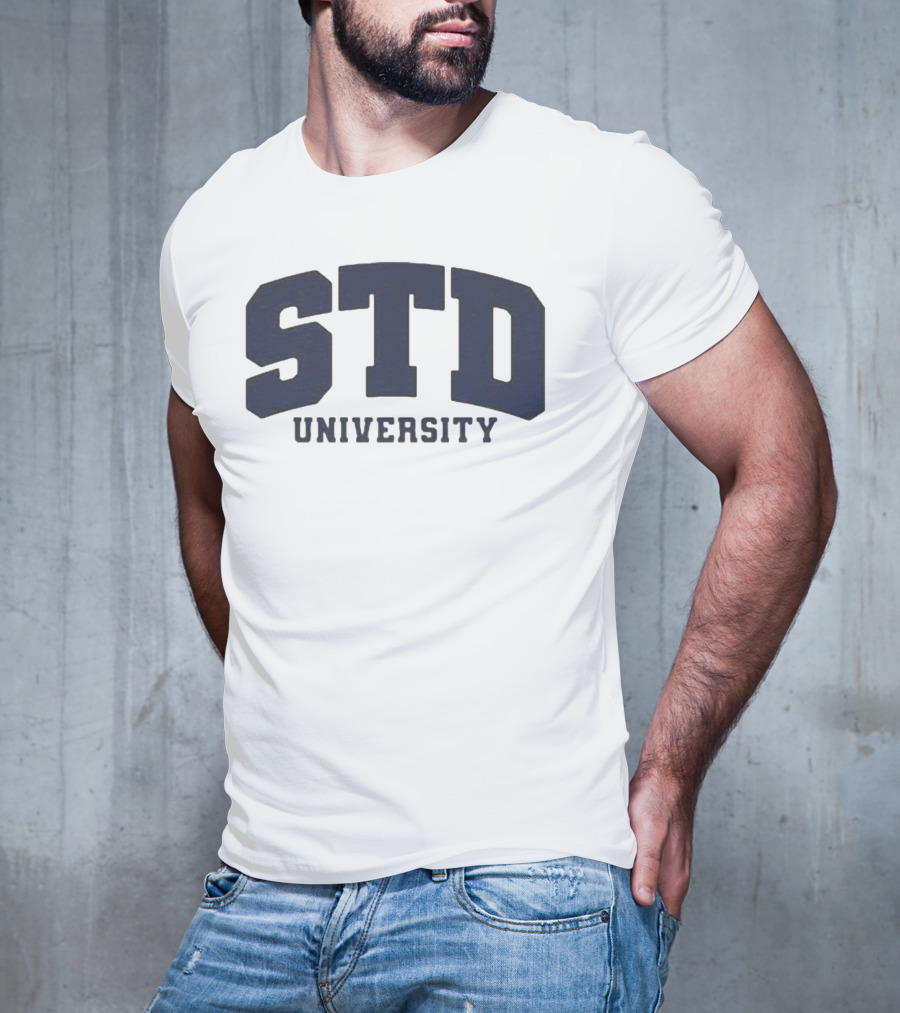 STD University Funny College T-Shirt