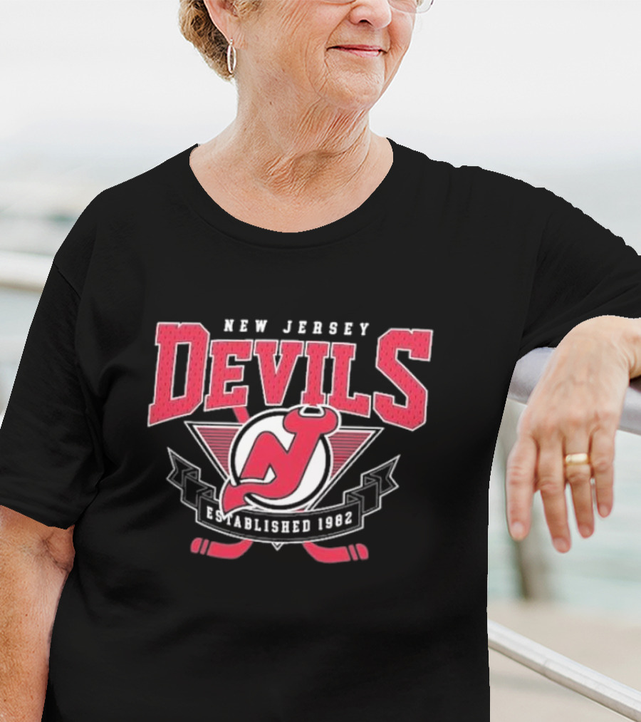 New Jersey Devils Established 1982 Team T-Shirt
