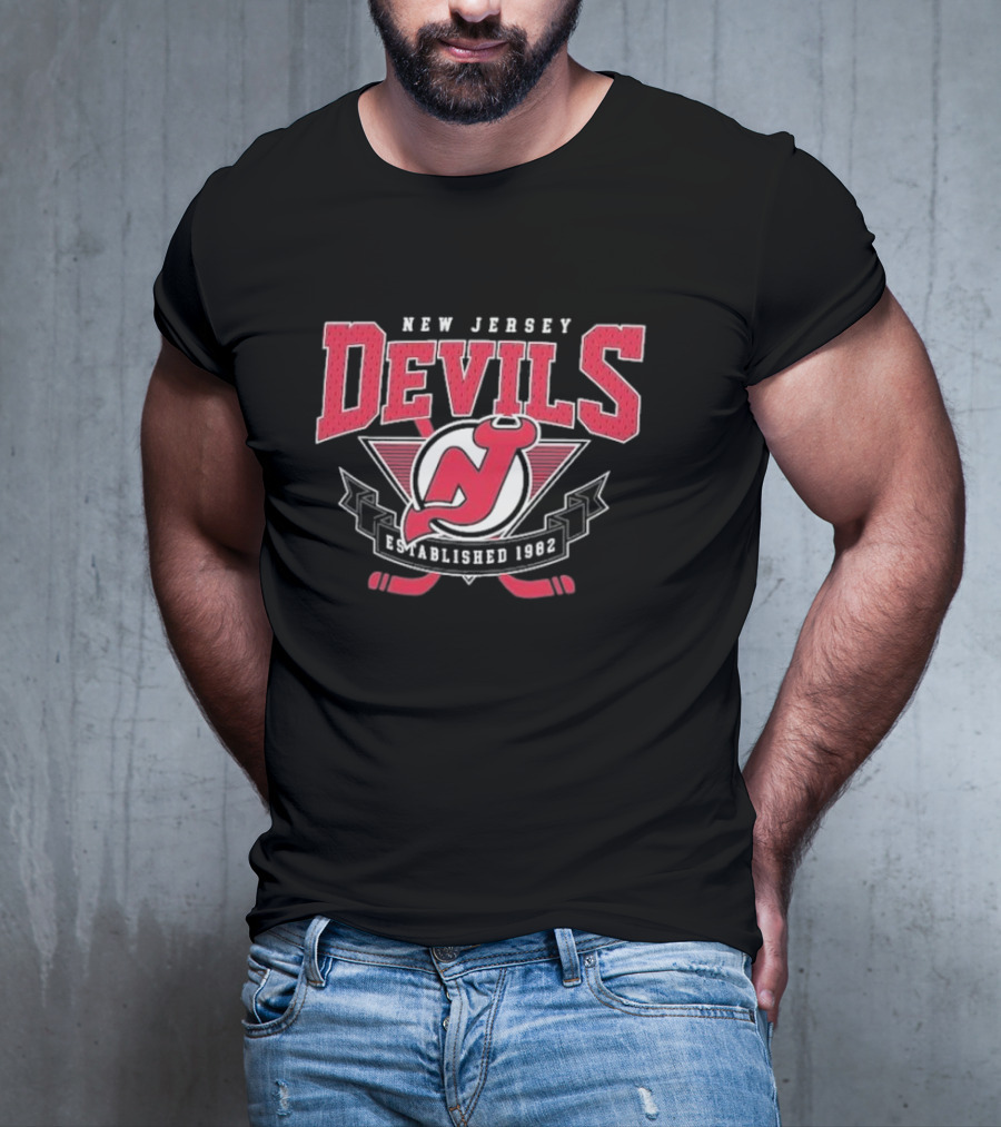 New Jersey Devils Established 1982 Team T-Shirt