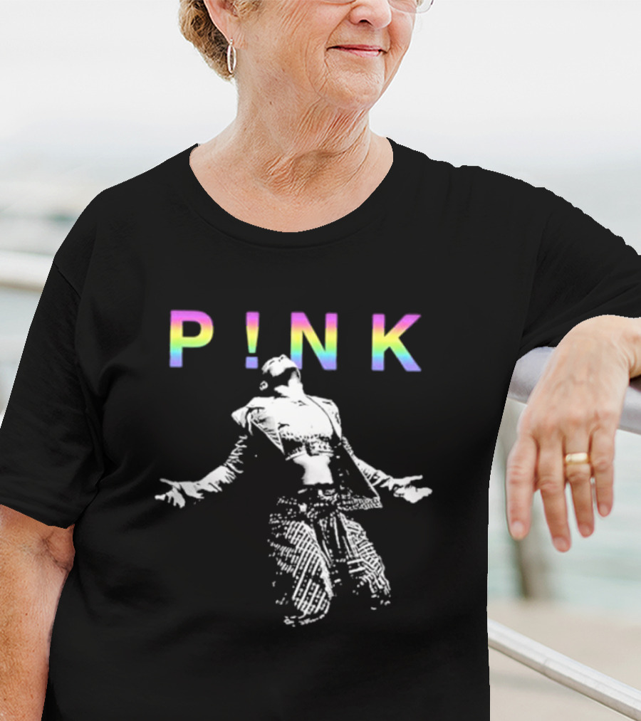 PNK Rainbow Praise Enthusiastic T-Shirt