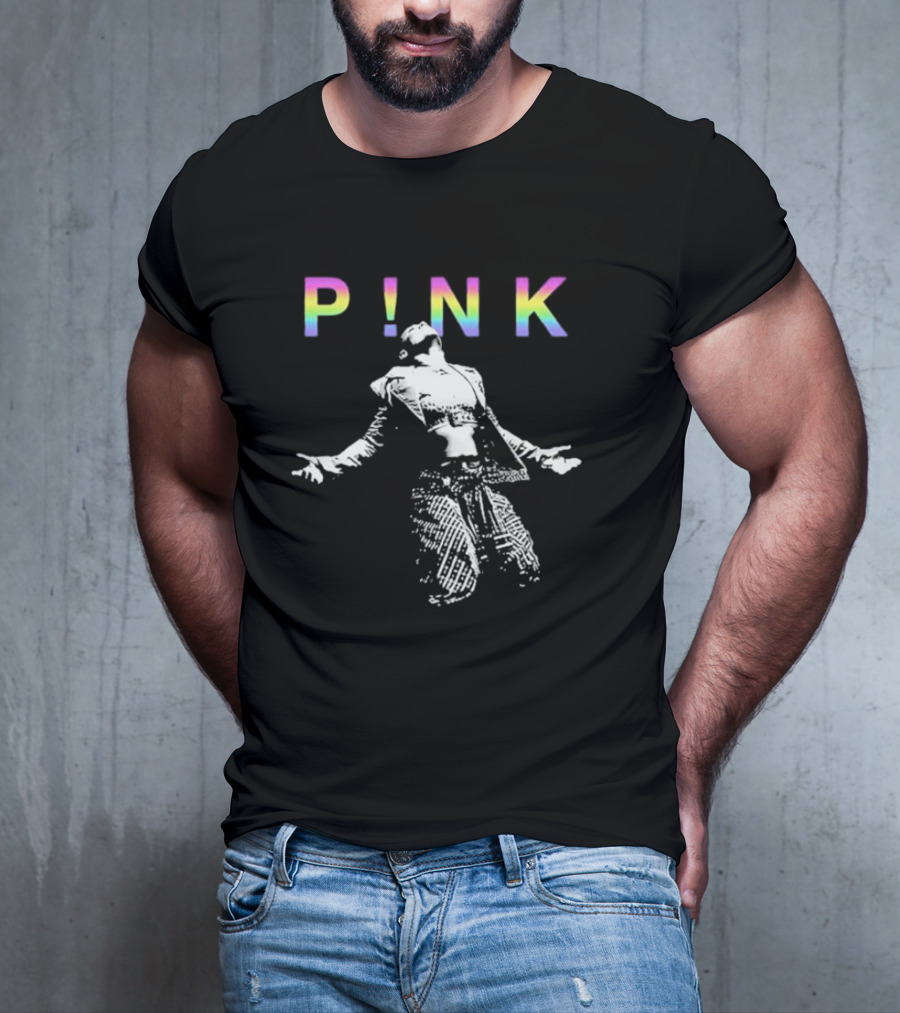 PNK Rainbow Praise Enthusiastic T-Shirt