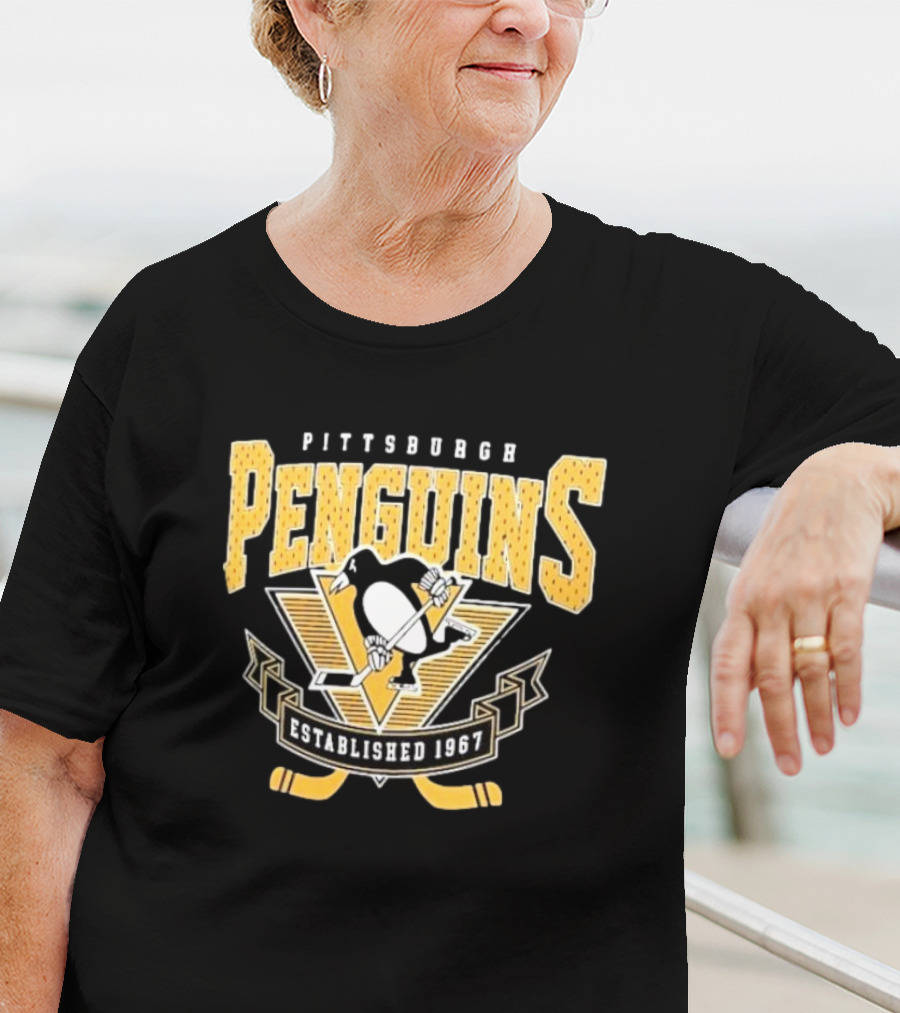 Pittsburgh Penguins Established 1967 Iconic T-Shirt