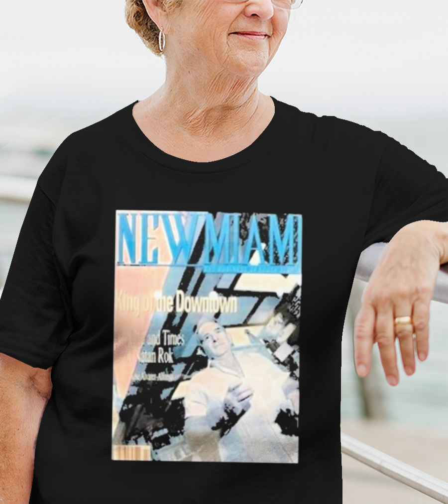 NEW MIAMI King Of The Downtown Life And Times Rok New York T-Shirt