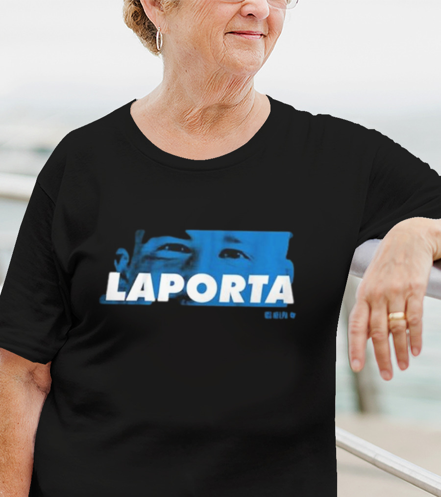 Laporta The Eyes Blue T-Shirt