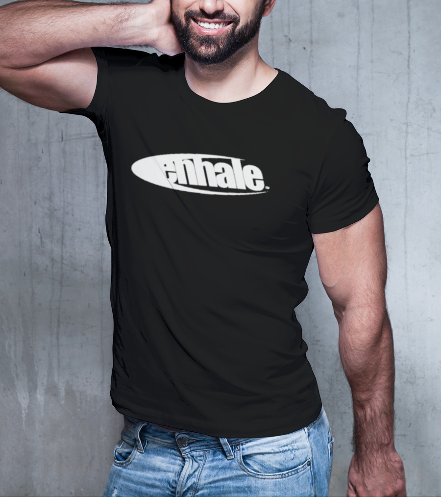 Enhale Logo Slim Shady Merchandise T-Shirt