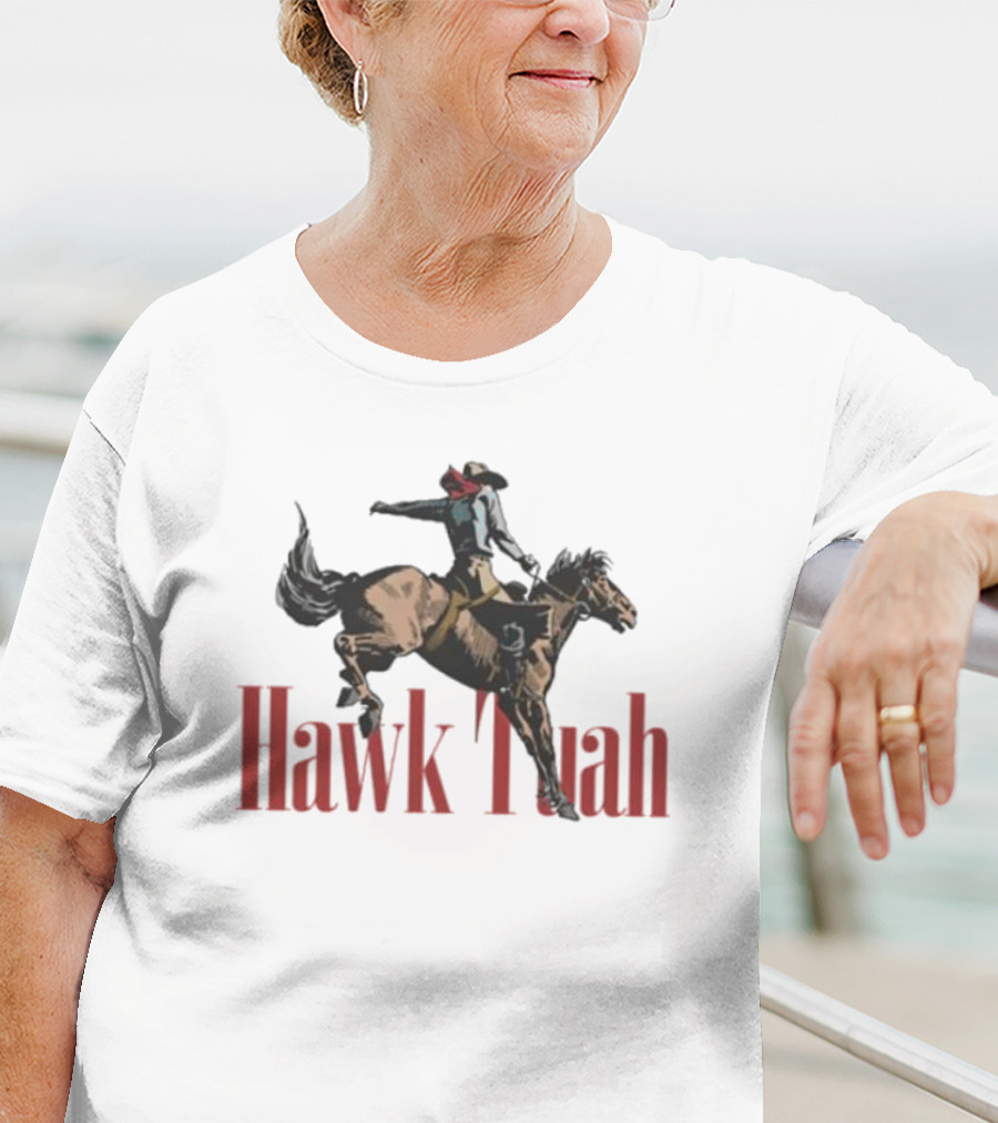 Southern Twang Hawk Tuah Horseback Rider Spit On That Thing T-Shirt