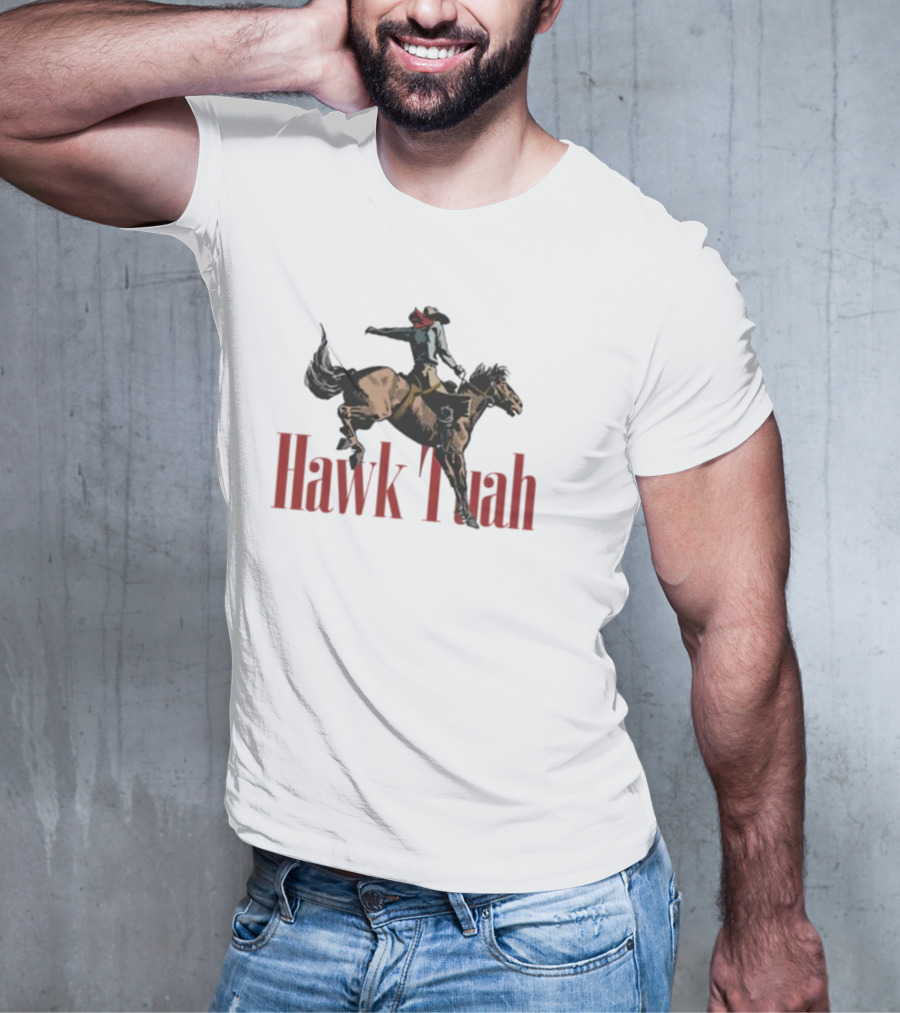 Southern Twang Hawk Tuah Horseback Rider Spit On That Thing T-Shirt