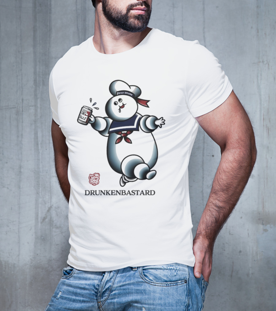 Stay Drunk Buz Drunkenbastard T-Shirt