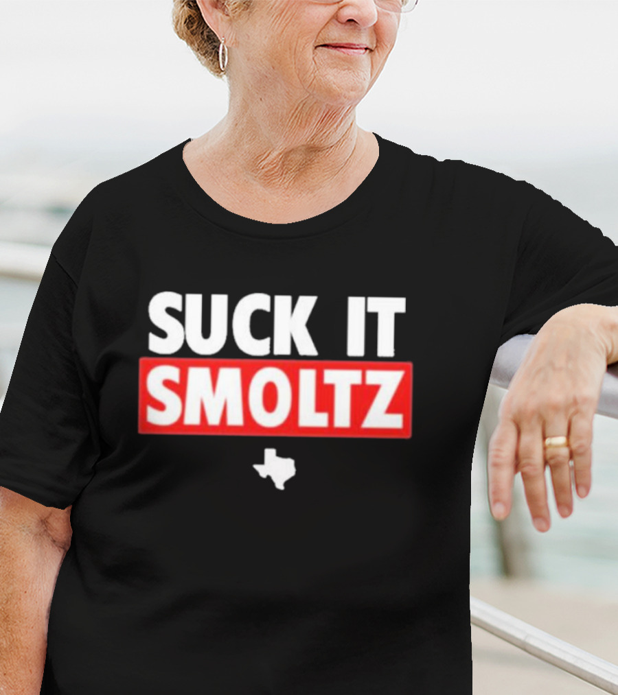 Rangers Nation Suck It Smoltz Texas Fan Shoutout T-Shirt