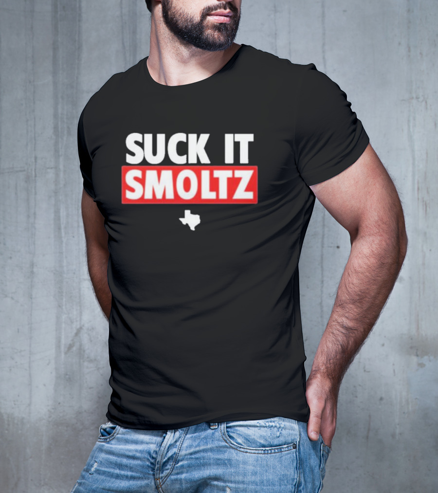 Rangers Nation Suck It Smoltz Texas Fan Shoutout T-Shirt