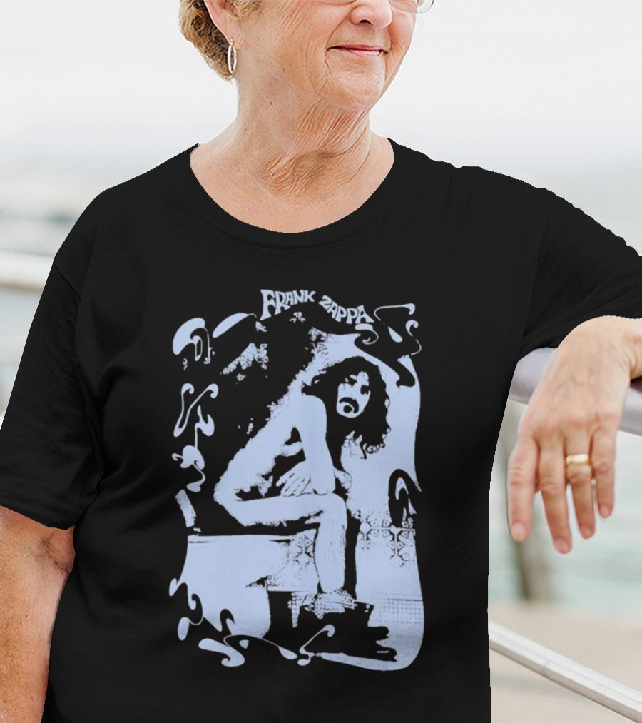 Rare Vintage Frank Zappa Toilet T-Shirt