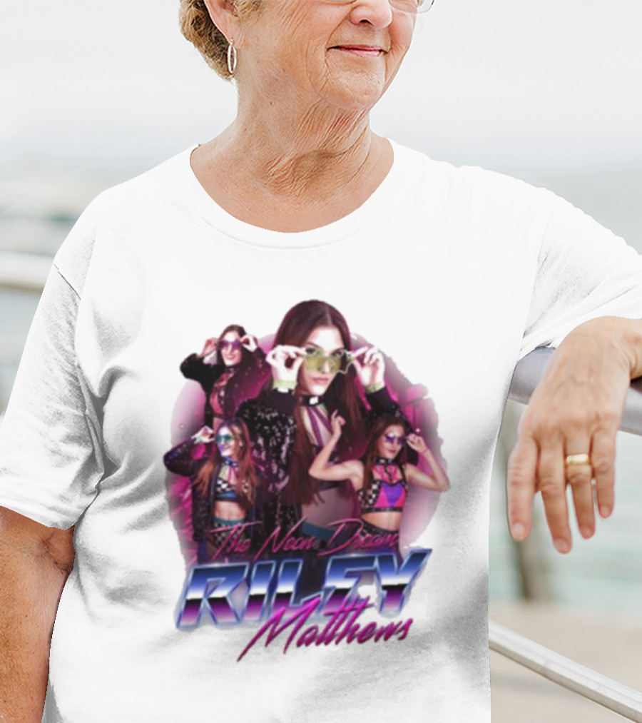 Riley Matthews The Neon Dream Retro Style Fashion Icons T-Shirt