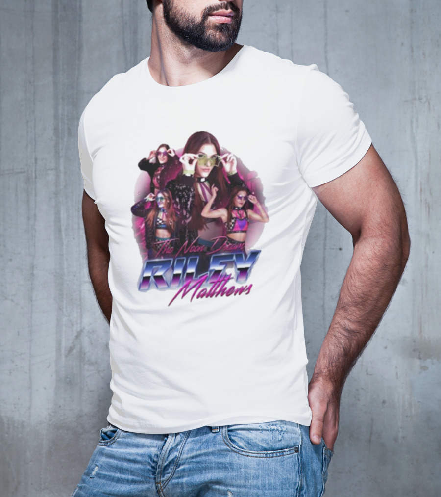 Riley Matthews The Neon Dream Retro Style Fashion Icons T-Shirt