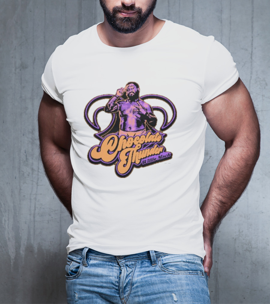 Ring Of Honor Chocolate Thunder Willie Mack T-Shirt