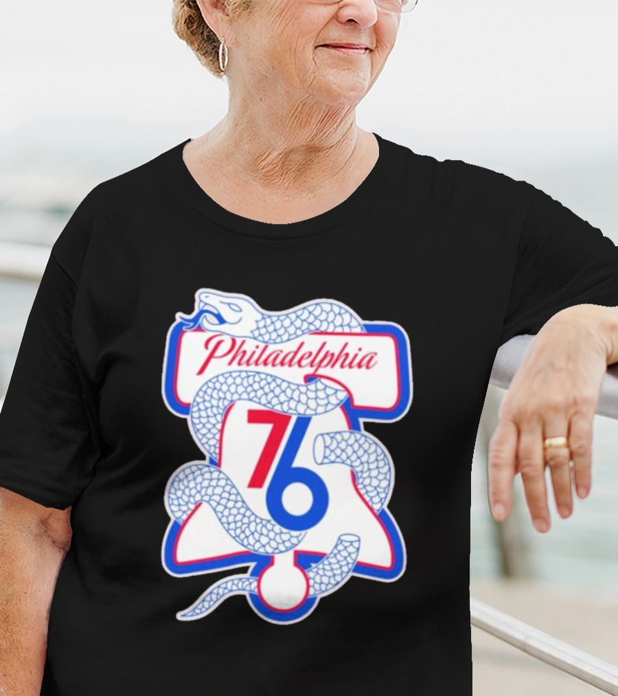 Philadelphia Phillies Liberty Bell Snake 76 T-Shirt