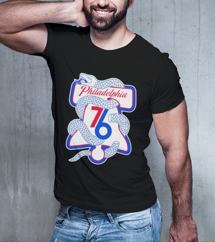 Philadelphia Phillies Liberty Bell Snake 76 T-Shirt