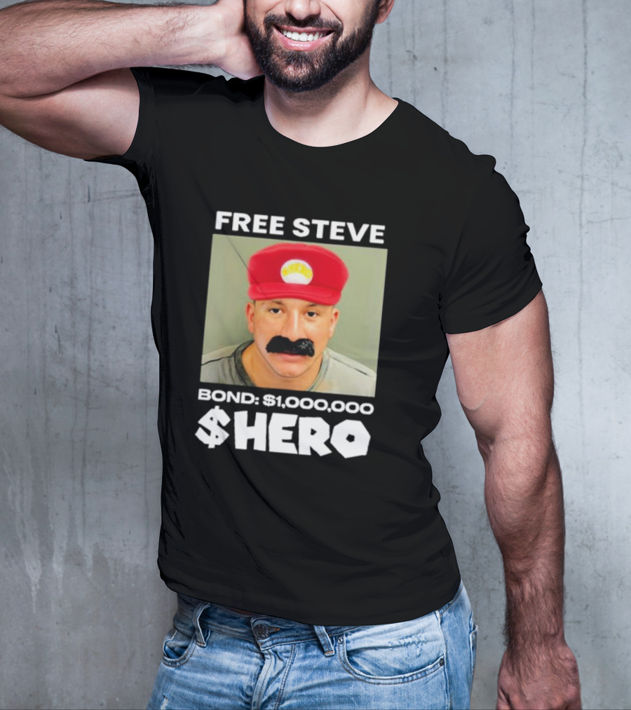 FREE STEVE BOND $1,000,000 $HERO T-Shirt