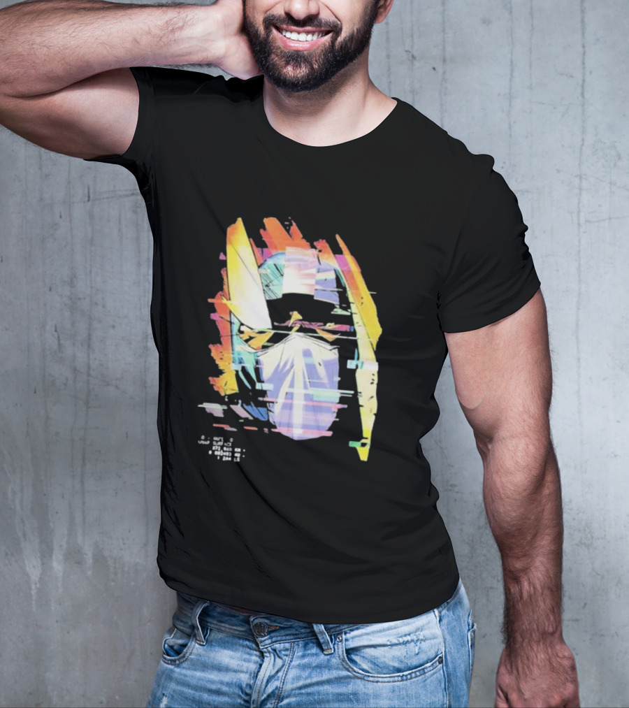 Kid Cudi Moon Man Helmet Glitch T-Shirt