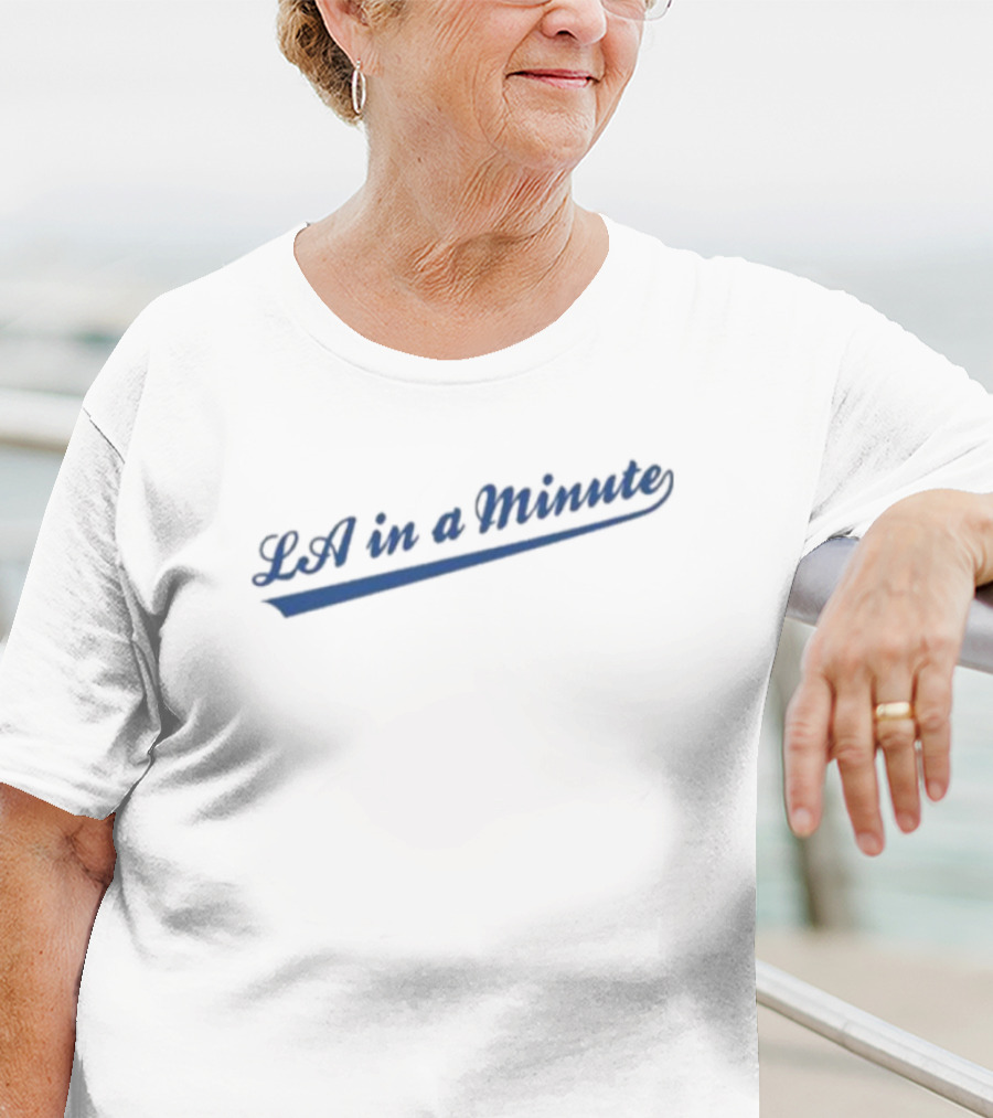 LA In A Minute Baseball Dodgers T-Shirt