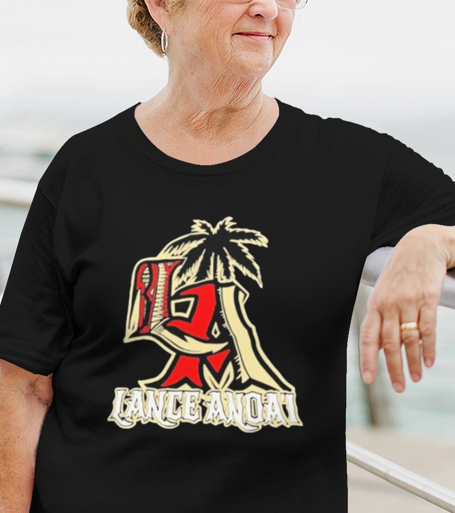 Lance AnoaI LA Tropical Palm Iconic T-Shirt