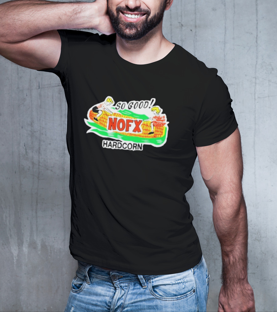 NOFX Hardcorn So Good Iconic Visual With Corn And Kids T-Shirt