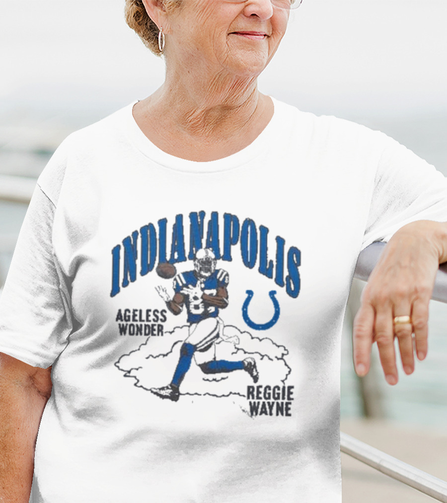Indianapolis Ageless Wonder Reggie Wayne Colts T-Shirt