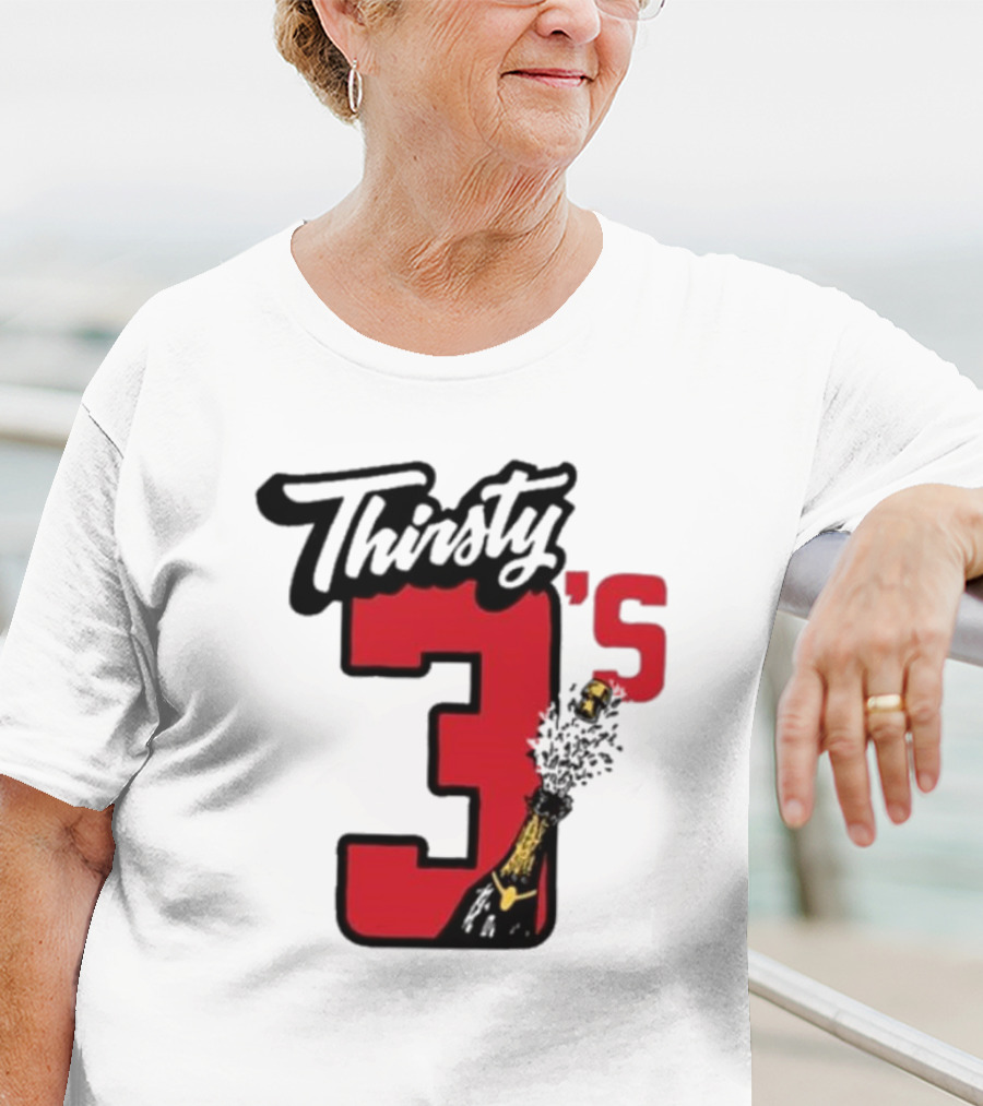 Thirsty 3's Champagne T-Shirt