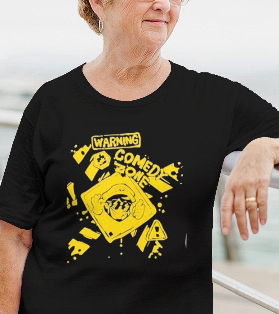Warning SMG4 Comedy Zone T-Shirt